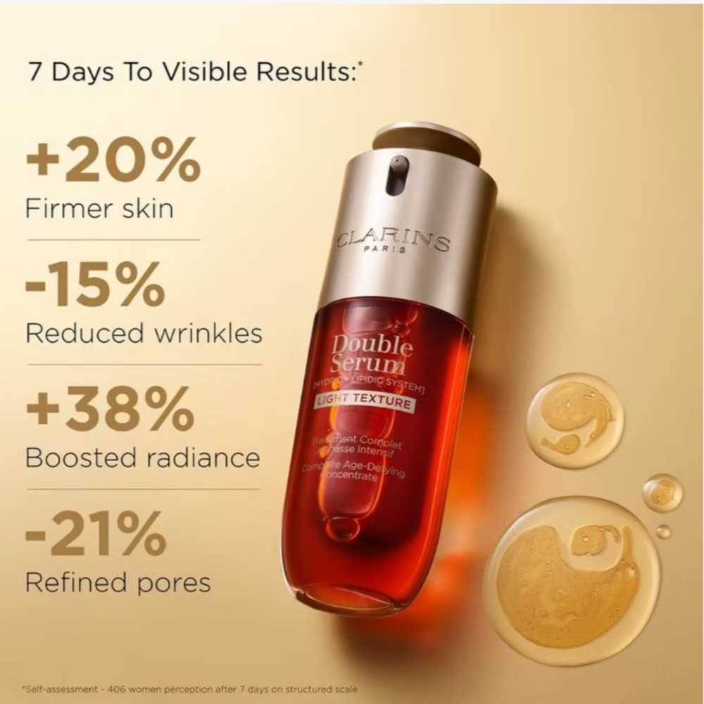 Clarins Double Serum Light Texture